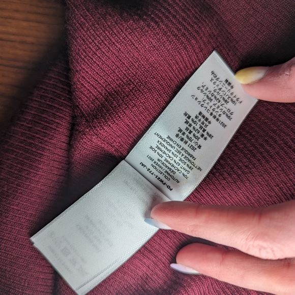 Peter Do FW19 Red Cashmere Backless Halter Top - Picture 9 of 11